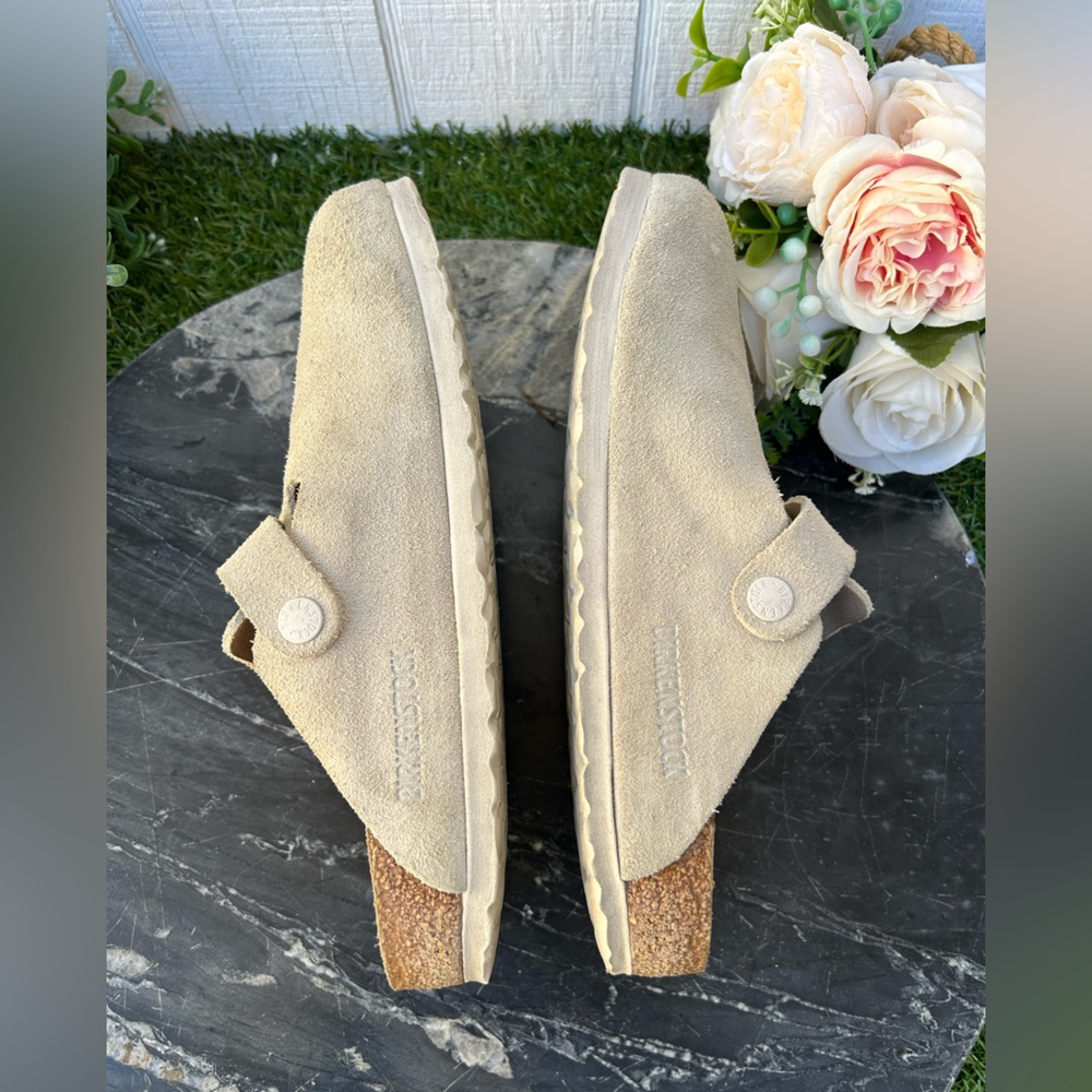 BIRKENSTOCK Boston Suede Leather 
Color: Oyster size UK 37 US 6-6.5 - Picture 13 of 16